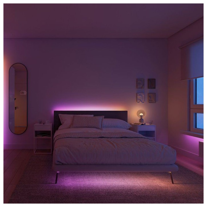 Ruban LED - Philips Hue - Essential - 5 m - Commande vocale Ruban LED - Philips Hue - Essential - 5 m - Commande vocale