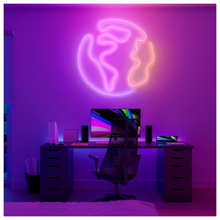 Ruban LED - Philips Hue - Flux - 5 m - Chromasync - Éclairage coloré et blanc naturel intense - 1200 lumens Ruban LED - Philips Hue - Flux - 5 m - Chromasync - Éclairage coloré et blanc naturel intense - 1200 lumens