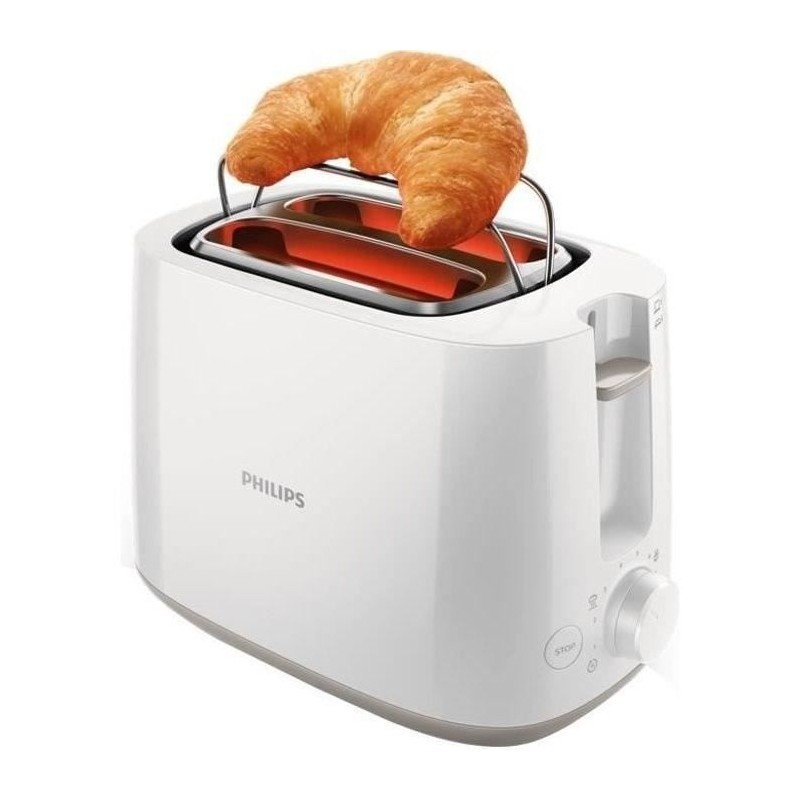 Grille-pain - PHILIPS - HD2581/00 - Toaster collection Daily - 2 fente
