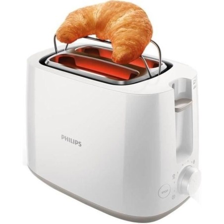 Grille-pain - PHILIPS - HD2581/00 - Toaster collection Daily - 2 fente