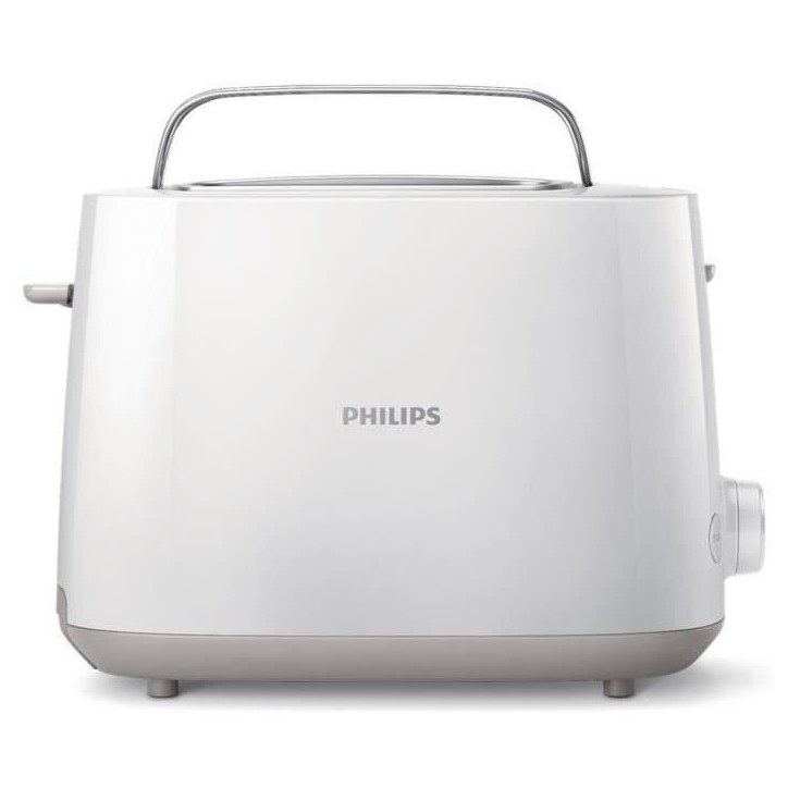 Grille-pain - PHILIPS - HD2581/00 - Toaster collection Daily - 2 fentes - 830W - Blanc Grille-pain - PHILIPS - HD2581/00 - Toaster collection Daily - 2 fentes - 830W - Blanc