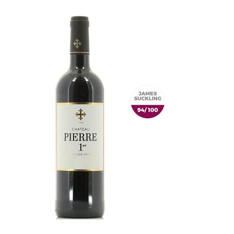 Château Pierre 1er 2020 Saint-Emilion Grand Cru - Vin rouge de Bordea