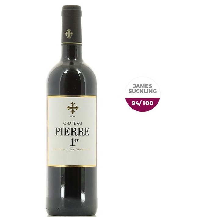 Château Pierre 1er 2020 Saint-Emilion Grand Cru - Vin rouge de Bordeaux