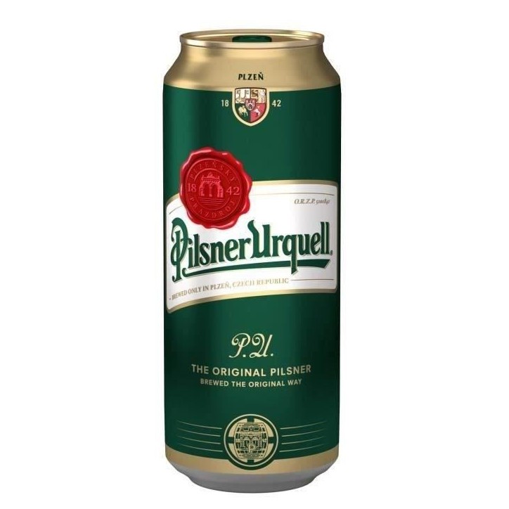 Biere Pilsner Urquell - Canettes 24 x 50 cl - 4,4°
