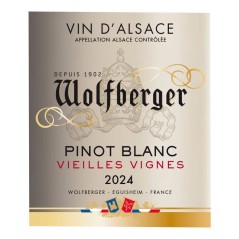 Wolfberger Vieilles Vignes 2024 Alsace Pinot Blanc - Vin blanc d'Alsace