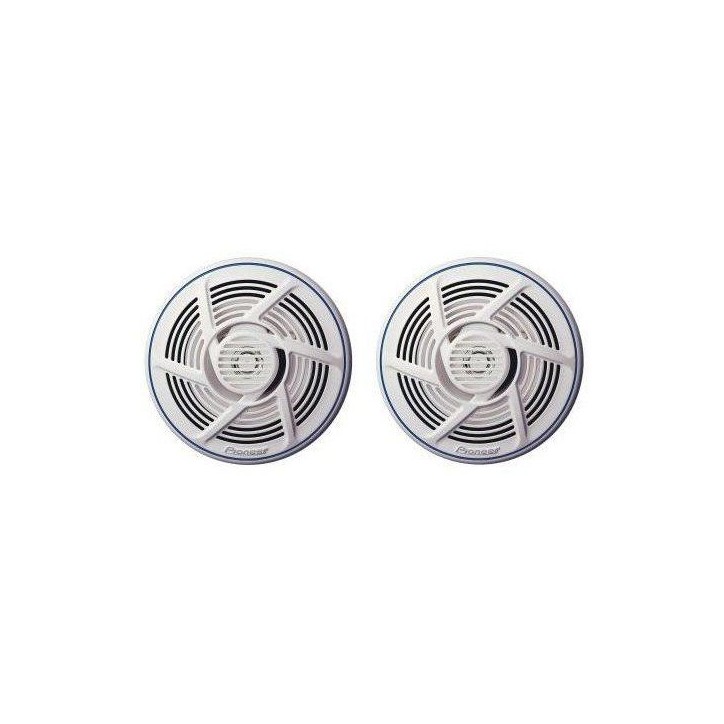Haut-parleurs voiture coaxiaux 2 voies - PIONEER - Marine - 16 cm - 160 W max - 30Hz / 30KHz - 91dB