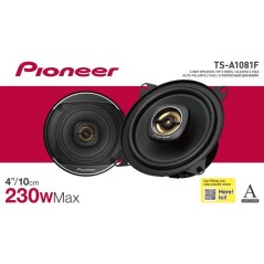 Haut-parleurs voiture coaxiaux 2 voies - PIONEER - TS-A1081F - 10 cm -