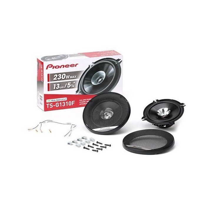 PIONEER Haut-parleurs TS-G1010F 10 cm Bi-cône 190 W Max PIONEER Haut-parleurs TS-G1010F 10 cm Bi-cône 190 W Max