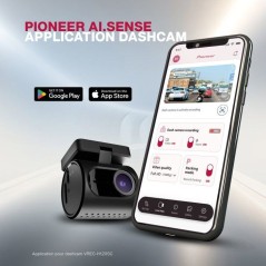 Dash Cam - PIONEER - VREC-H120SC - 1 caméra - 1,5k - Vision 120° - A