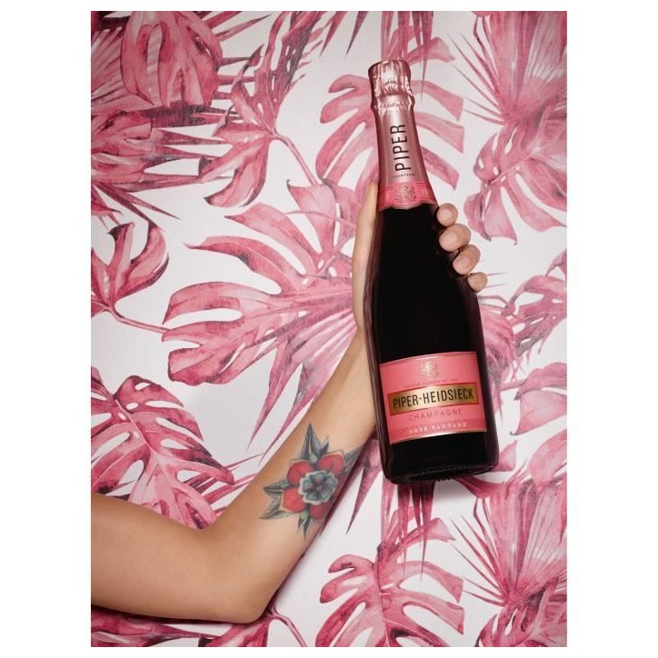 Champagne Piper Heidsieck Rosé Sauvage - 75 cl