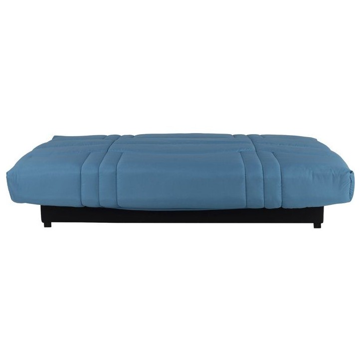 Banquette Clic-clac - 3 places - Tissu Bleu canard - 190 x 90 x 92 cm - PIXIE Banquette Clic-clac - 3 places - Tissu Bleu canard - 190 x 90 x 92 cm - PIXIE