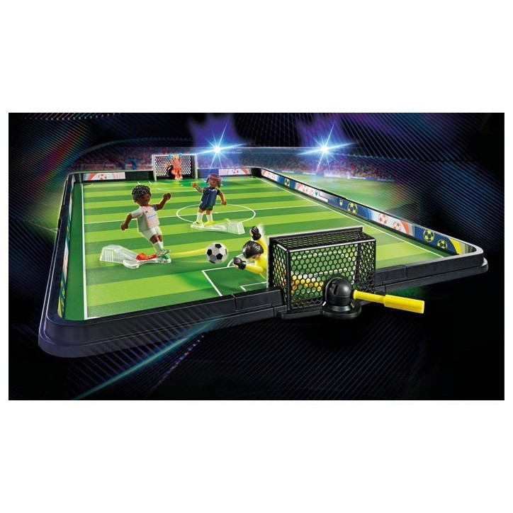PLAYMOBIL 71120 Stade de football, My Life Sport & action, avec mécanisme de tir et 2 buts pour jouer, 63 pieces, des 4 ans PLAYMOBIL 71120 Stade de football, My Life Sport & action, avec mécanisme de tir et 2 buts pour jouer, 63 pieces, des 4 ans