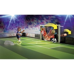 PLAYMOBIL 71120 Stade de football, My Life Sport & action, avec mécan