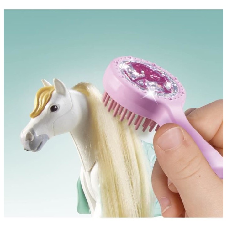 PLAYMOBIL 71354 Isabella & Lioness aire de lavage - Horses of Waterfall - Des 5 ans - Enfant - 86 pieces