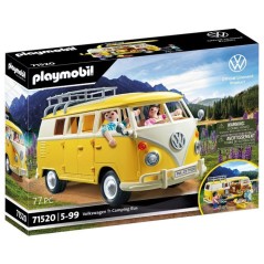 PLAYMOBIL 71520 Volkswagen T1 Combi jaune, Classic Car, Voiture de col