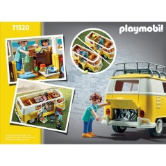 PLAYMOBIL 71520 Volkswagen T1 Combi jaune, Classic Car, Voiture de col