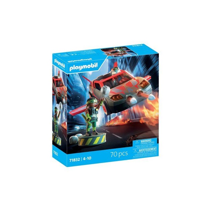 PLAYMOBIL 71832 Véhicule multifonction de super-héros, Super Heroes, 70 pieces, Des 4 ans PLAYMOBIL 71832 Véhicule multifonction de super-héros, Super Heroes, 70 pieces, Des 4 ans