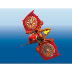 PLAYMOBIL 71833 Super-héros et son drone contre un ninja, Super Heroe