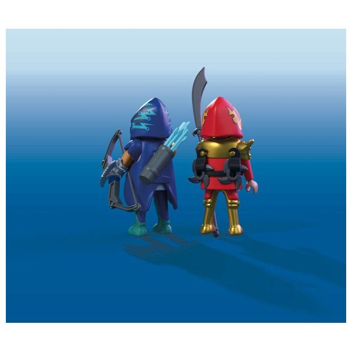 PLAYMOBIL 71833 Super-héros et son drone contre un ninja, Super Heroes, univers miniature, 39 pieces, des 4 ans PLAYMOBIL 71833 Super-héros et son drone contre un ninja, Super Heroes, univers miniature, 39 pieces, des 4 ans