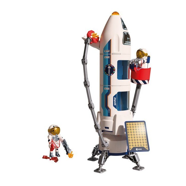 PLAYMOBIL 72011 Fusée d'exploration sur Mars de l'ESA, L'espace, 71 pieces, des 4 ans PLAYMOBIL 72011 Fusée d'exploration sur Mars de l'ESA, L'espace, 71 pieces, des 4 ans