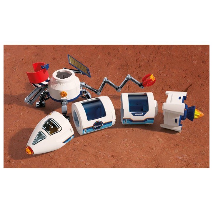 PLAYMOBIL 72011 Fusée d'exploration sur Mars de l'ESA, L'espace, 71 pieces, des 4 ans PLAYMOBIL 72011 Fusée d'exploration sur Mars de l'ESA, L'espace, 71 pieces, des 4 ans