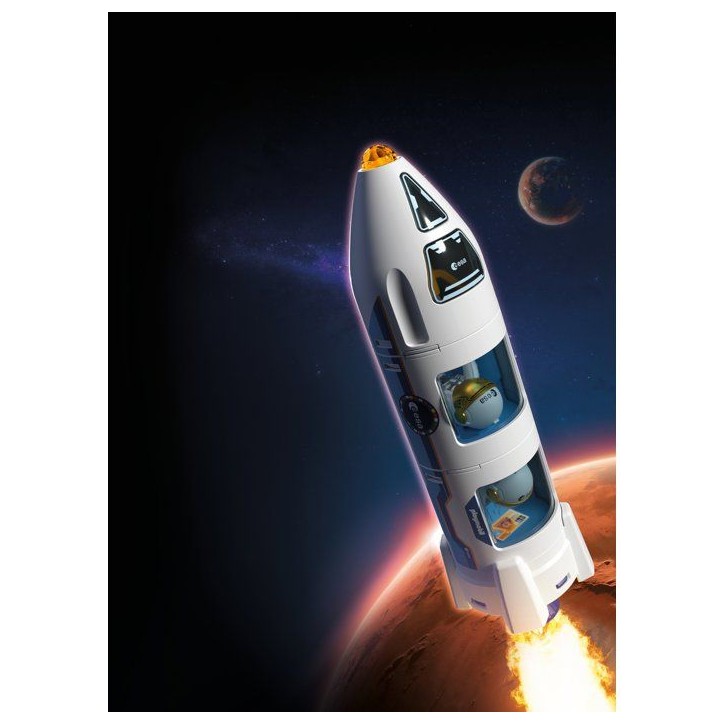 PLAYMOBIL 72011 Fusée d'exploration sur Mars de l'ESA, L'espace, 71 pieces, des 4 ans PLAYMOBIL 72011 Fusée d'exploration sur Mars de l'ESA, L'espace, 71 pieces, des 4 ans