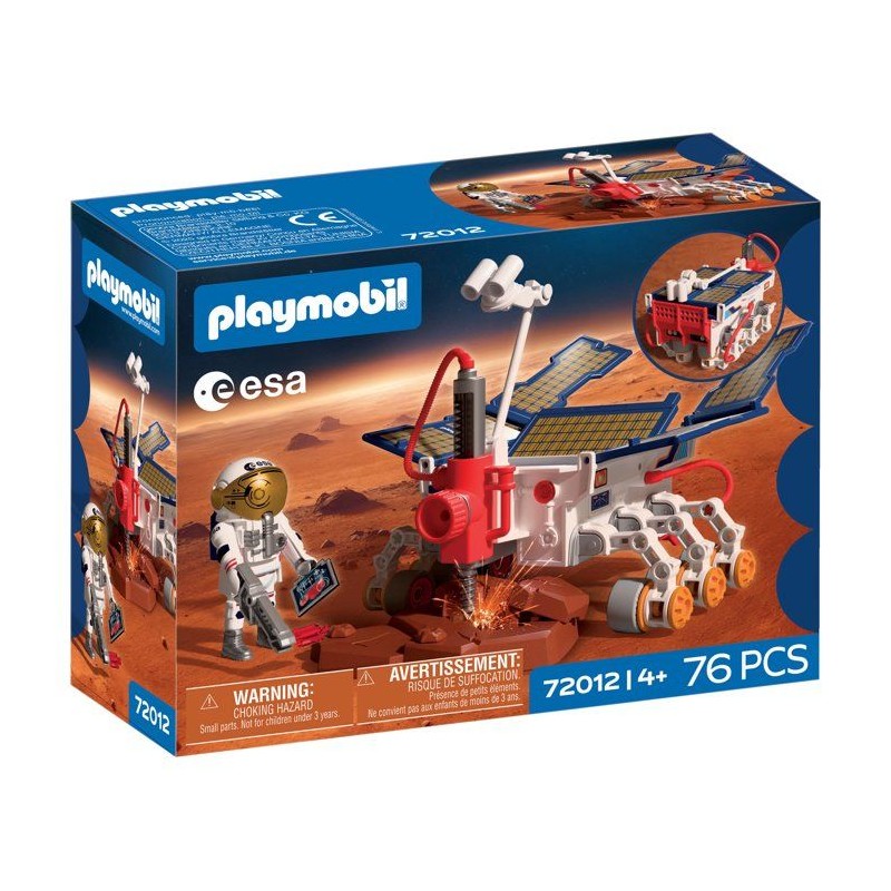 PLAYMOBIL 72012 Rover d'exploration sur Mars de l'ESA, L'espace, 76 pi