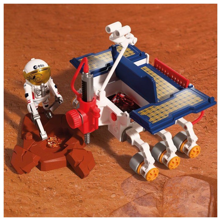 PLAYMOBIL 72012 Rover d'exploration sur Mars de l'ESA, L'espace, 76 pieces, des 4 ans