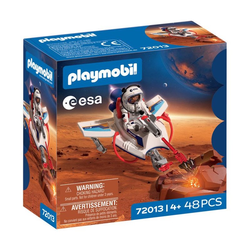 PLAYMOBIL 72013 Vaisseau spatial de l'ESA, L'espace, 48 pieces, des 4