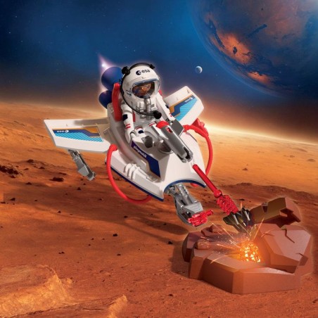 PLAYMOBIL 72013 Vaisseau spatial de l'ESA, L'espace, 48 pieces, des 4 ans