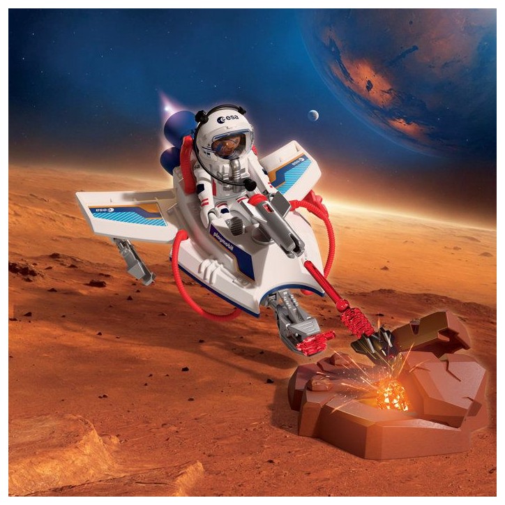 PLAYMOBIL 72013 Vaisseau spatial de l'ESA, L'espace, 48 pieces, des 4 ans PLAYMOBIL 72013 Vaisseau spatial de l'ESA, L'espace, 48 pieces, des 4 ans