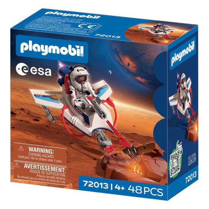PLAYMOBIL 72013 Vaisseau spatial de l'ESA, L'espace, 48 pieces, des 4 ans PLAYMOBIL 72013 Vaisseau spatial de l'ESA, L'espace, 48 pieces, des 4 ans