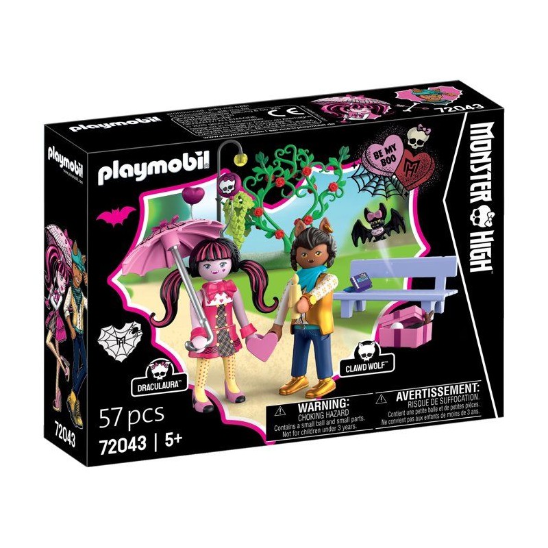 Playmobil 72043 Monster High : Rendez-vous de la Saint-Valentin