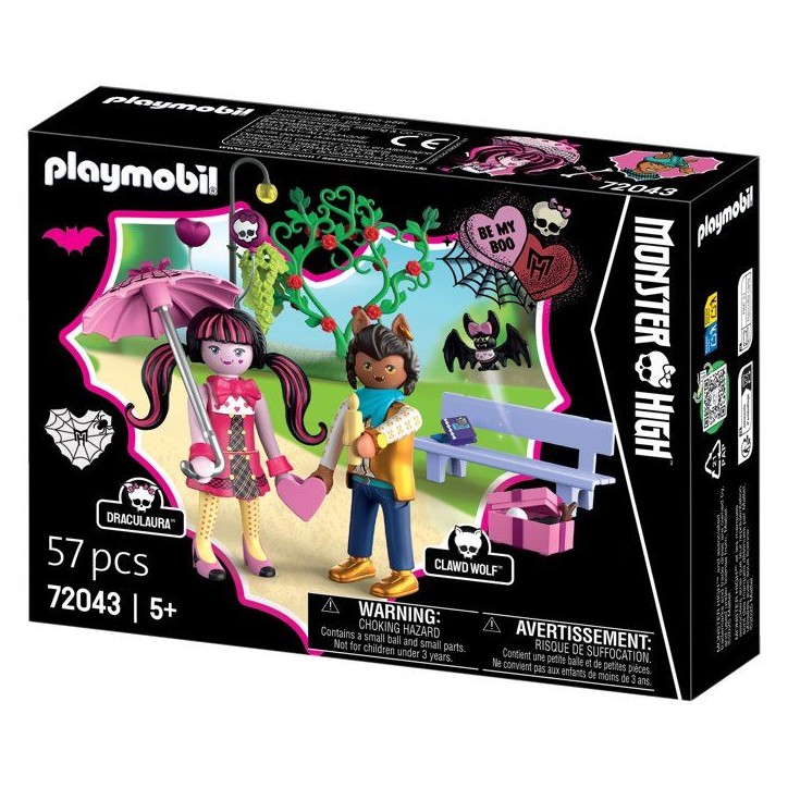 Playmobil 72043 Monster High : Rendez-vous de la Saint-Valentin Playmobil 72043 Monster High : Rendez-vous de la Saint-Valentin