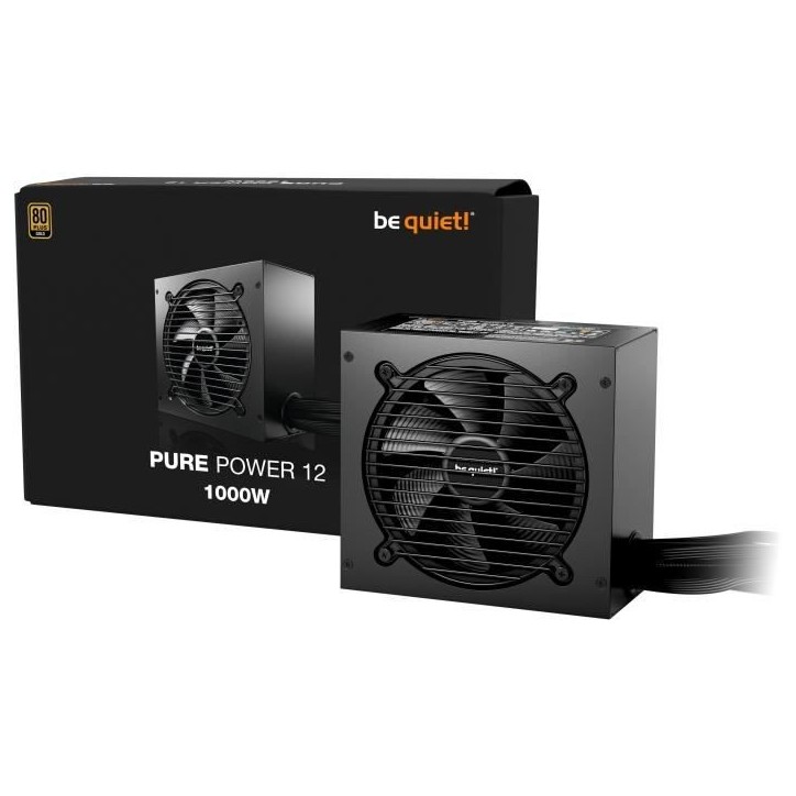BE QUIET! - Pure Power 12 - Alimentation PC - BP005EU - 1000 W