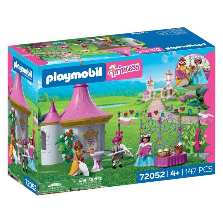 PLAYMOBIL 72052 Bal masqué au pavillon, Les princesses, univers miniature, 147 pieces, des 4 ans PLAYMOBIL 72052 Bal masqué au pavillon, Les princesses, univers miniature, 147 pieces, des 4 ans