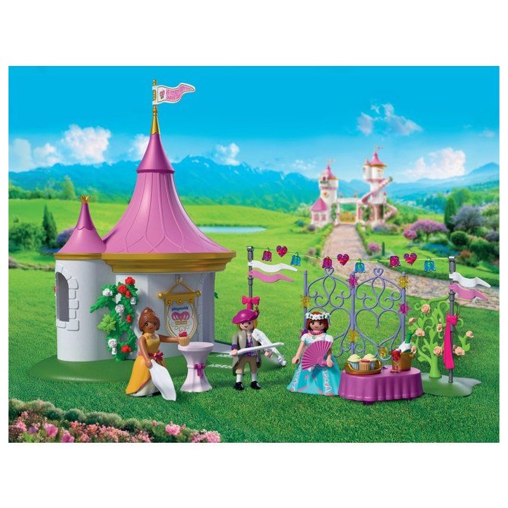 PLAYMOBIL 72052 Bal masqué au pavillon, Les princesses, univers miniature, 147 pieces, des 4 ans PLAYMOBIL 72052 Bal masqué au pavillon, Les princesses, univers miniature, 147 pieces, des 4 ans