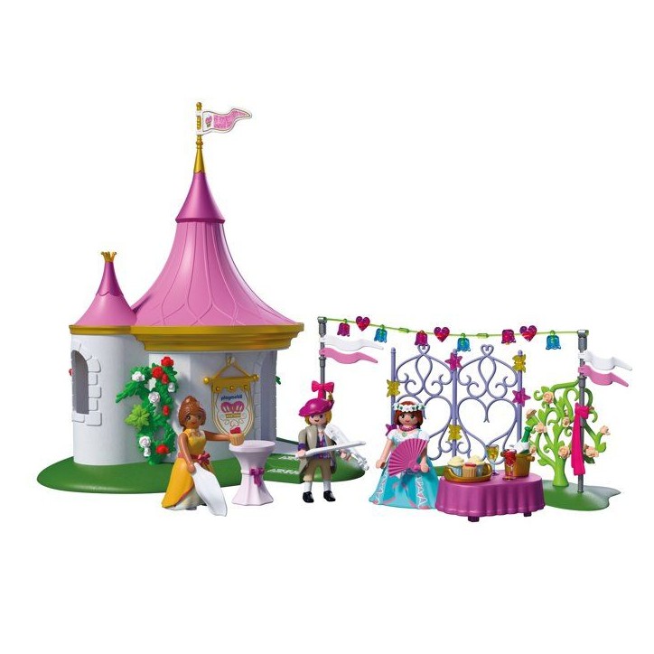 PLAYMOBIL 72052 Bal masqué au pavillon, Les princesses, univers miniature, 147 pieces, des 4 ans PLAYMOBIL 72052 Bal masqué au pavillon, Les princesses, univers miniature, 147 pieces, des 4 ans