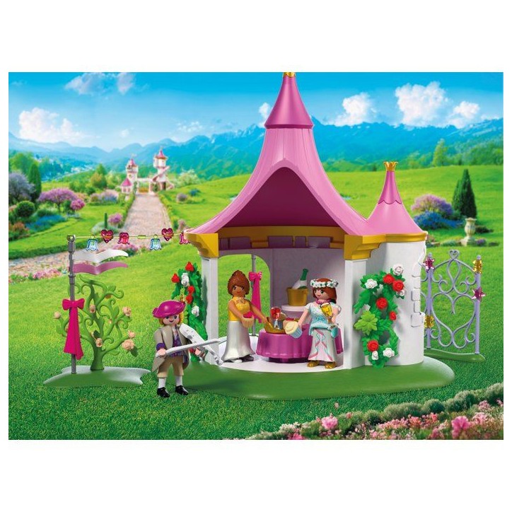 PLAYMOBIL 72052 Bal masqué au pavillon, Les princesses, univers miniature, 147 pieces, des 4 ans PLAYMOBIL 72052 Bal masqué au pavillon, Les princesses, univers miniature, 147 pieces, des 4 ans