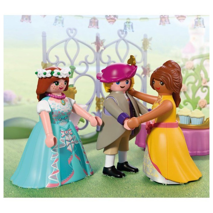 PLAYMOBIL 72052 Bal masqué au pavillon, Les princesses, univers miniature, 147 pieces, des 4 ans PLAYMOBIL 72052 Bal masqué au pavillon, Les princesses, univers miniature, 147 pieces, des 4 ans