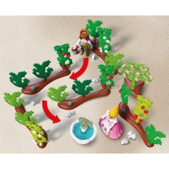Playmobil 72104 Labyrinthe royal, Les Princesses, 109 pieces, Des 4 an
