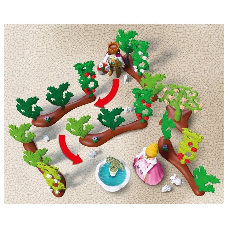 Playmobil 72104 Labyrinthe royal, Les Princesses, 109 pieces, Des 4 ans