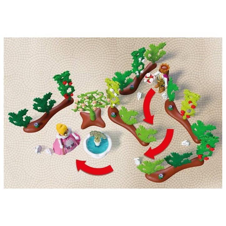 Playmobil 72104 Labyrinthe royal, Les Princesses, 109 pieces, Des 4 ans