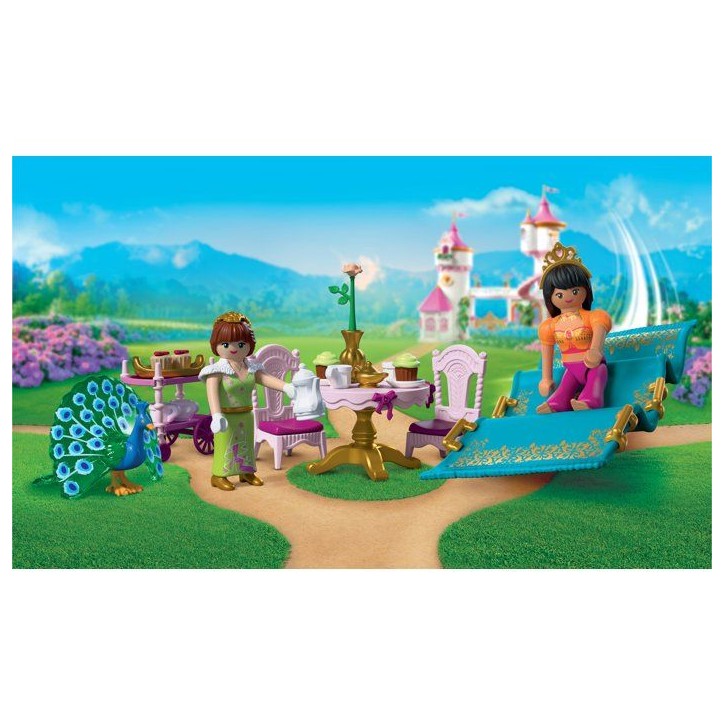 PLAYMOBIL 72054 Princesses et tapis volant, Les Princesses, 54 pieces, Des 4 ans