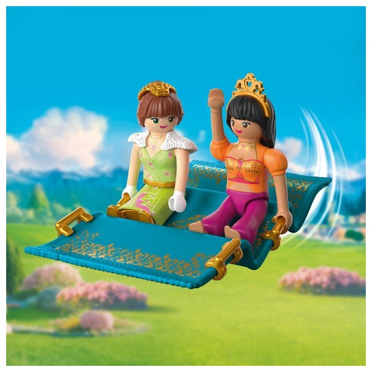 PLAYMOBIL 72054 Princesses et tapis volant, Les Princesses, 54 pieces, Des 4 ans