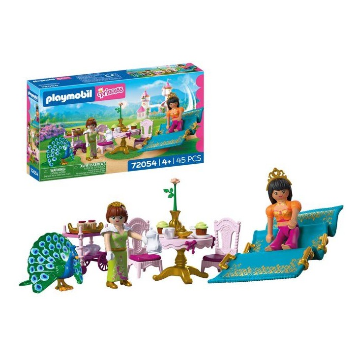 PLAYMOBIL 72054 Princesses et tapis volant, Les Princesses, 54 pieces, Des 4 ans