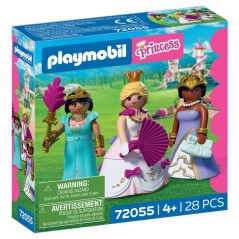 PLAYMOBIL 72055 Trio de princesses, Les Princesses, 28 pieces, Des 4 a