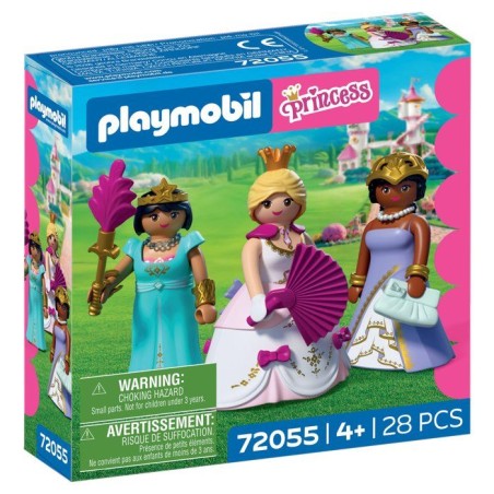 PLAYMOBIL 72055 Trio de princesses, Les Princesses, 28 pieces, Des 4 a