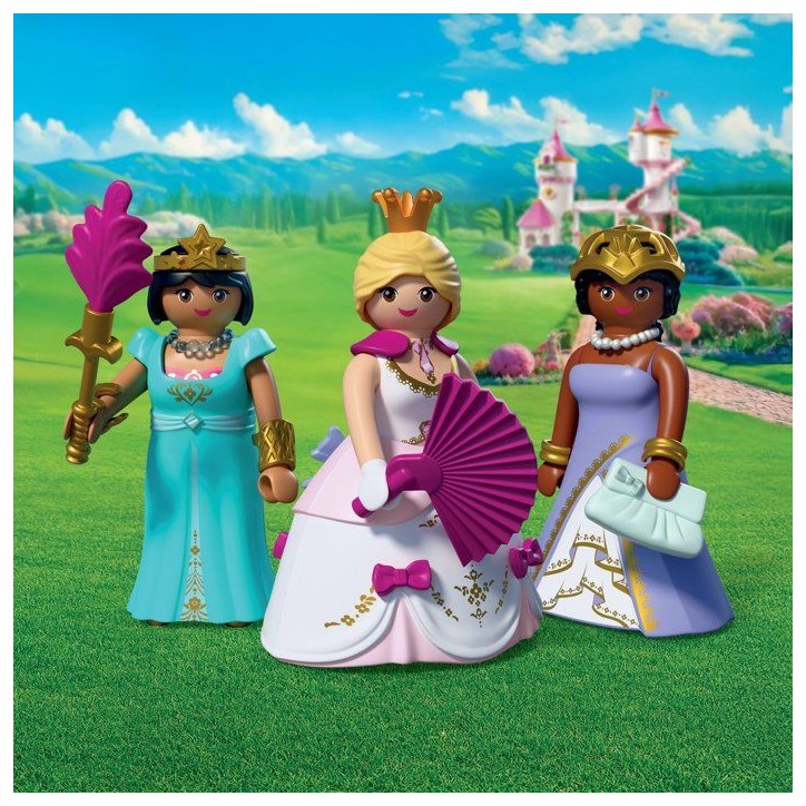 PLAYMOBIL 72055 Trio de princesses, Les Princesses, 28 pieces, Des 4 ans PLAYMOBIL 72055 Trio de princesses, Les Princesses, 28 pieces, Des 4 ans