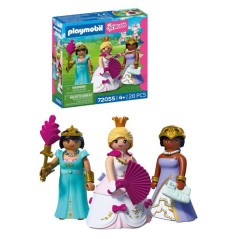 PLAYMOBIL 72055 Trio de princesses, Les Princesses, 28 pieces, Des 4 a
